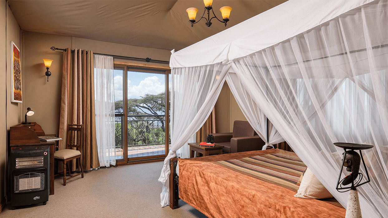 Lions Paw Luxury Camp Room Tanzania Safari